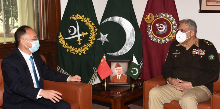 Chinese envoy calls on COAS Gen Bajwa