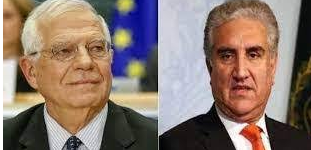 FM Qureshi, EU high representative Josep Borell discuss Ukraine situation