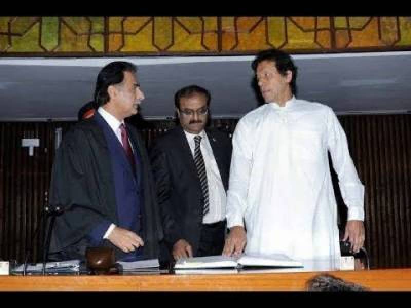 SC serves notices to PM Imran on Ayaz Sadiq's petition