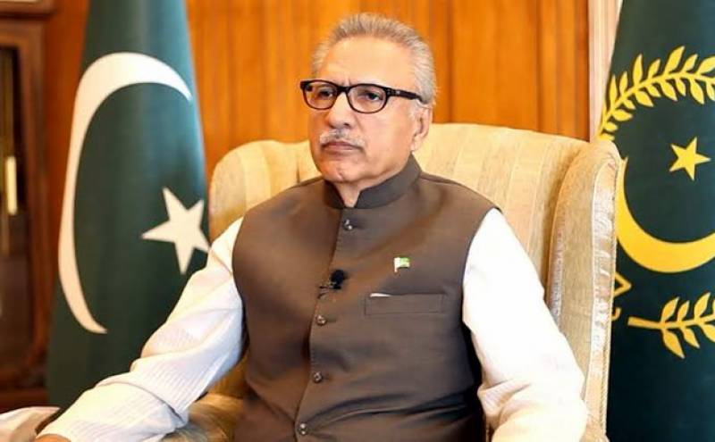 President Alvi asks ECP to propose dates for holding general elections 