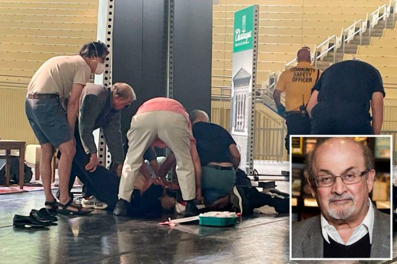 Controversial writer Salman Rushdie on ventilator after New York stabbing 