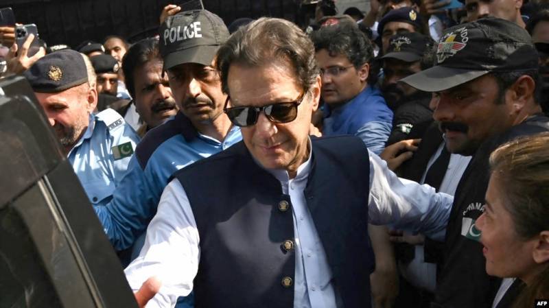 Imran Khan appears before JIT, records statement in terror case