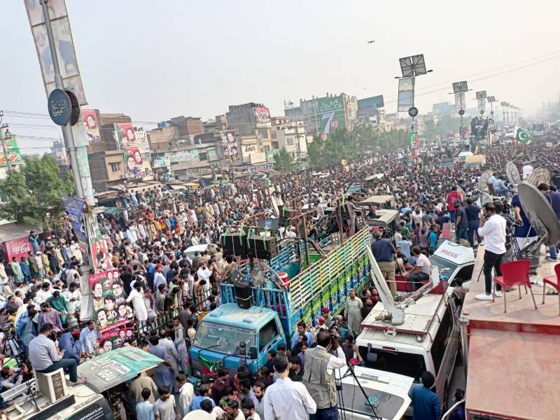 5th day: PTI’s long march resumes its journey from Gujranwala