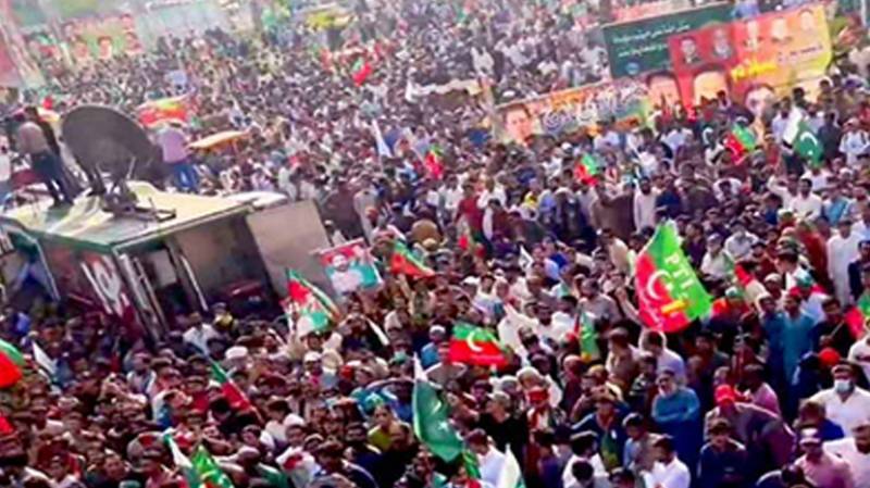 PTI to resume long march from Wazirabad today