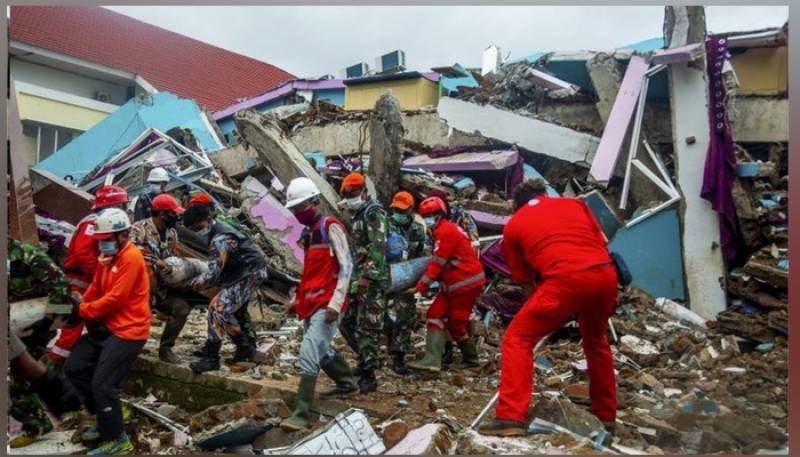 Indonesia earthquake of magnitude 5.6 kills at least 56, injures hundreds