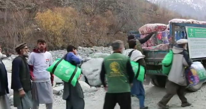 KSRelief completes winter relief project in flood-affected areas of Pakistan