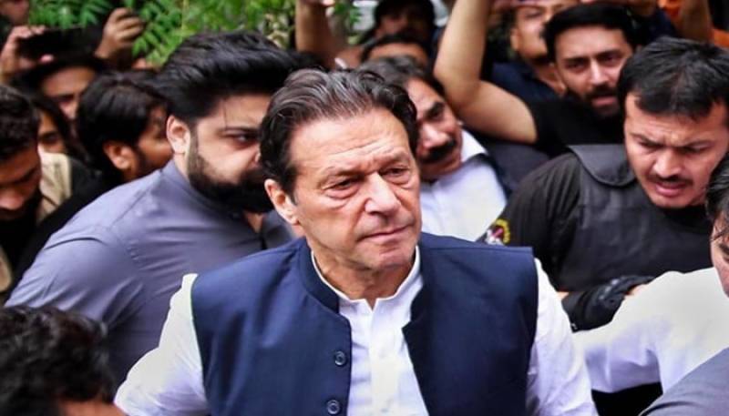 ECP protest case: LHC dismisses Imran Khan's protective bail plea