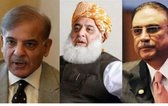 Zardari, Fazl call on PM Shehbaz, discuss political situation