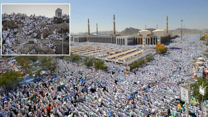 Over 3 million pilgrims in Arafat to perform Rukn-e-Azam of Hajj 