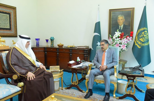 PM Kakar thanks Saudi govt for consistent support to Pakistan's economic stability