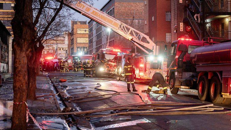 At least 73 killed, over 50 injured as fire engulfs five-storey building in Johannesburg