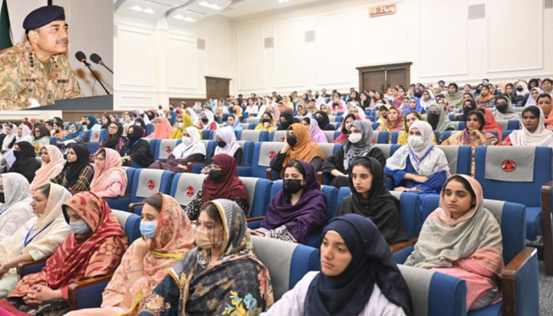 COAS Asim Munir encourages women to participate in progress of KP, NMDs