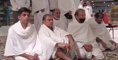 Nawaz Sharif performed Umrah, set to reach Pakistan