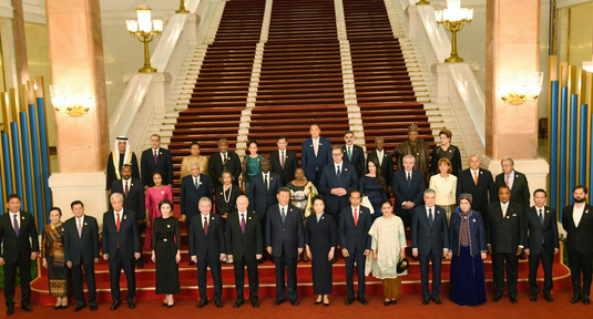 PM Kakar attends President Xi's state banquet for world leaders in Beijing 