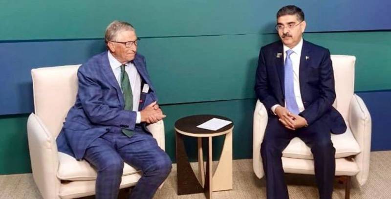 PM Kakar, Bill Gates discuss progress on Pakistan’s polio eradication efforts