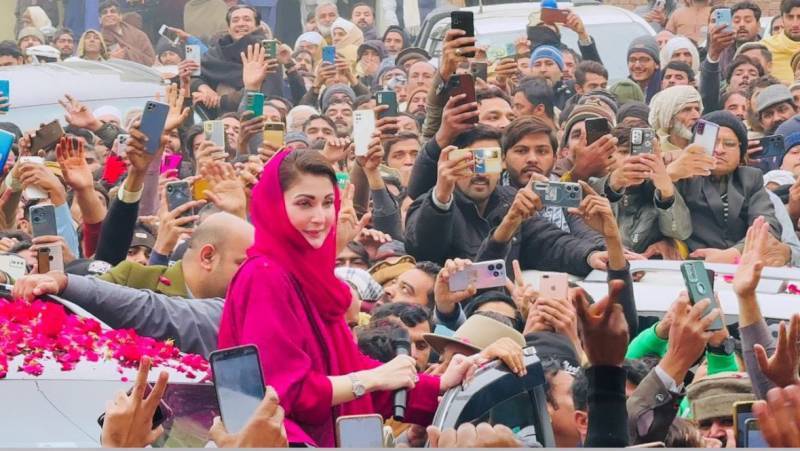 Maryam kicks off PML-N’s election campaign in Okara 