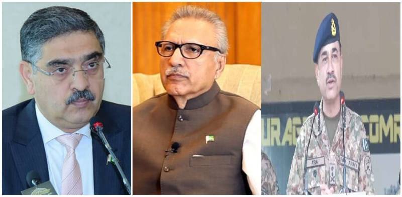 President, PM, Services Chiefs reaffirm Pakistan’s unwavering support to Kashmiris