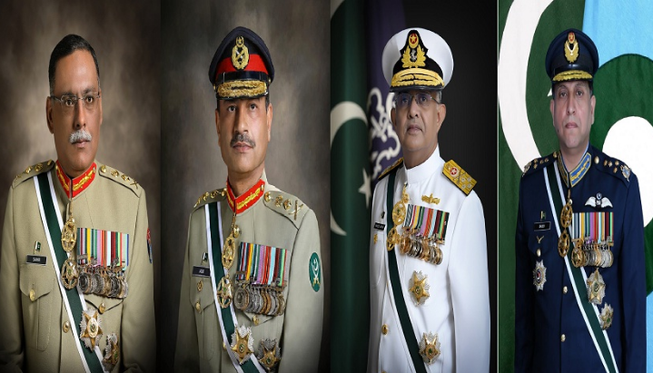 Armed forces, CJCSC, Services Chiefs congratulate nation on Pakistan Day