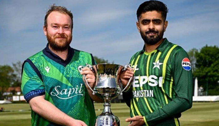 Pakistan take on Ireland in inaugural T20I series today 