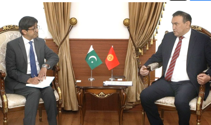 Kyrgyz deputy FM meets Pakistan ambassador, assures situation is under control