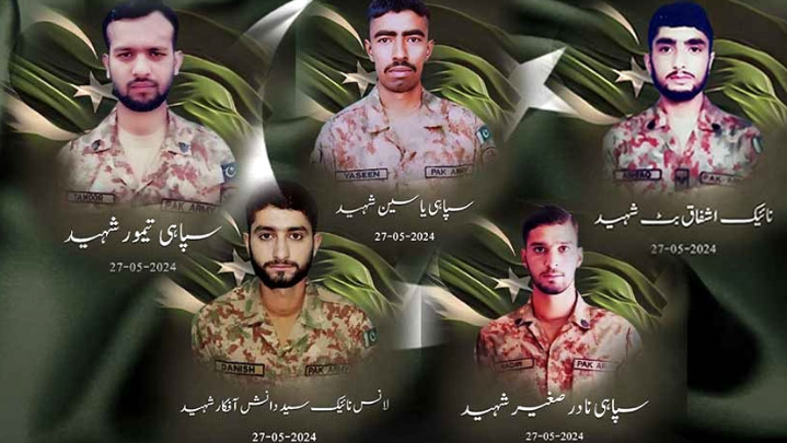 23 terrorists killed, 5 soldiers martyred in KP IBOs: ISPR