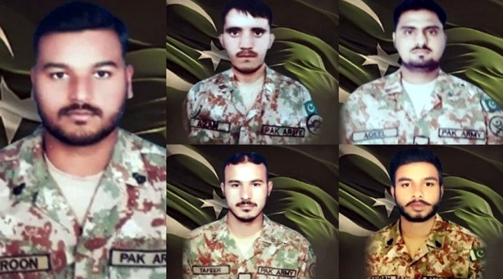 Five soldiers martyred in Kurram IED blast: ISPR
