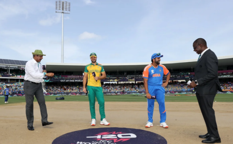 T20 World Cup final: India bat first against South Africa