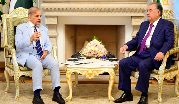 PM Shehbaz, Tajik President discuss areas of mutual cooperation