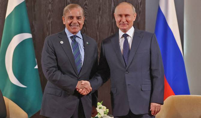 In meeting with Putin, PM Shehbaz emphasises expanding Pak-Russia bilateral trade