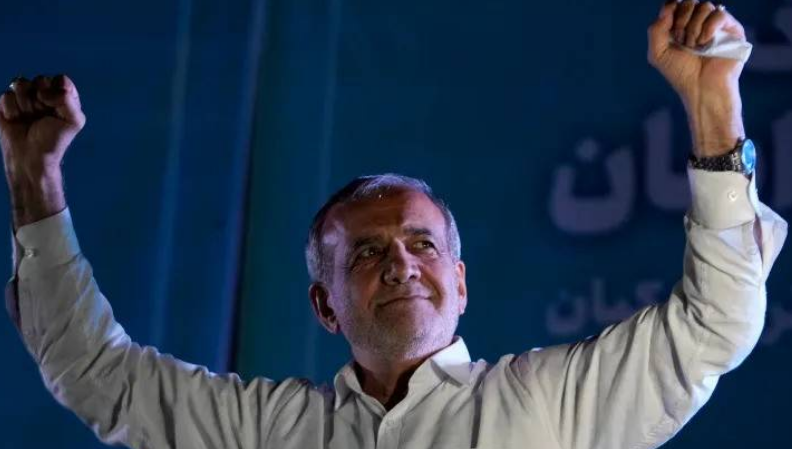 Reformist Masoud Pezeshkian wins Iran's presidential election