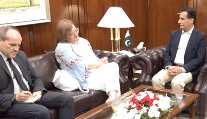 NA speaker, Italian envoy discuss bilateral ties, parliamentary cooperation