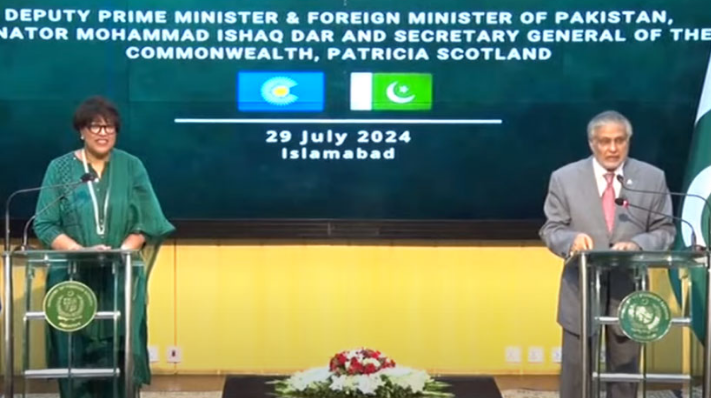 Dar reaffirms Pakistan's commitment to commonwealth partnership