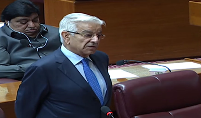 Parliament is supreme institution, it holds authority to enact laws: Khawaja Asif