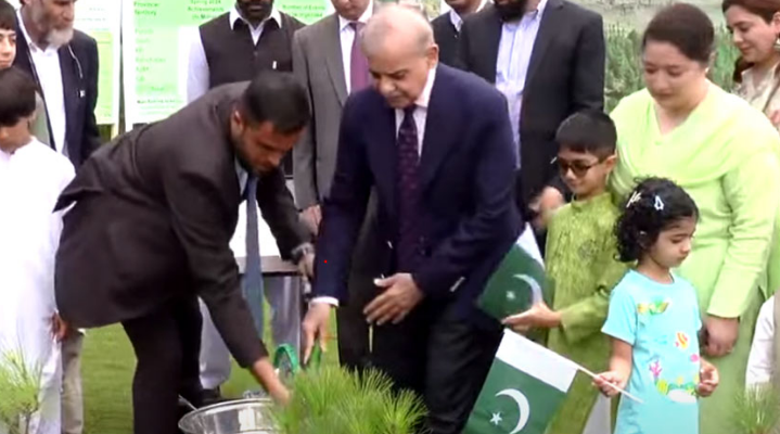 PM Shehbaz launches monsoon tree plantation campaign