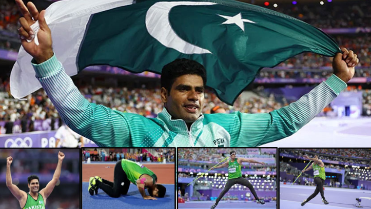 Paris Olympics: Arshad Nadeem secures historic gold for Pakistan in javelin throw