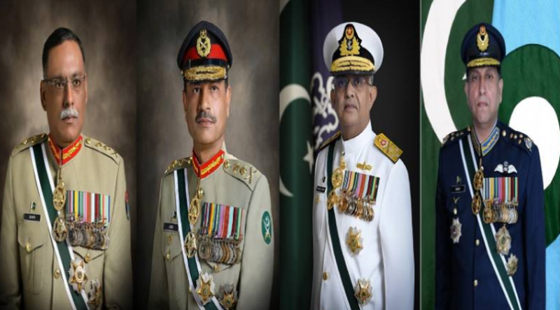 Armed Forces, CJCSC, Services Chiefs extend felicitation to nation on Independence Day