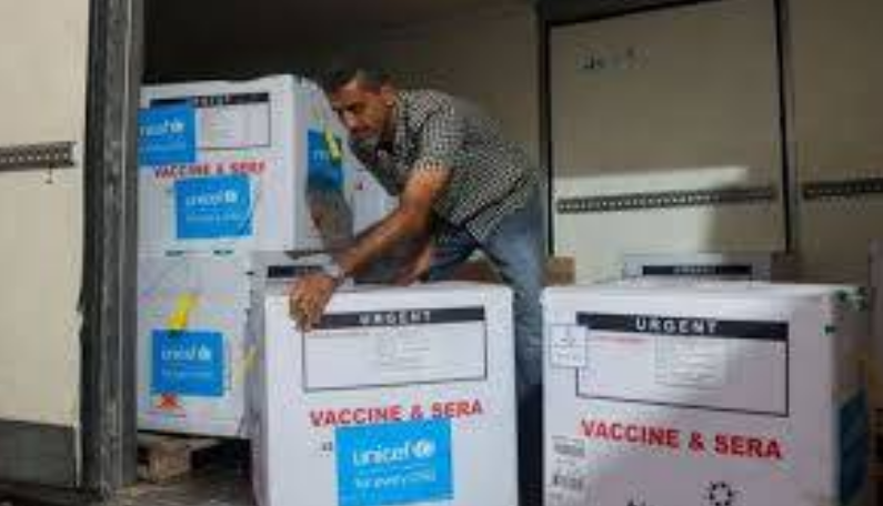 UN-led polio vaccination drive underway in Gaza