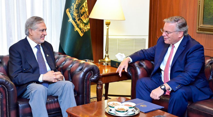 Deputy PM Dar, US envoy discuss bilateral ties, cooperation in diverse fields