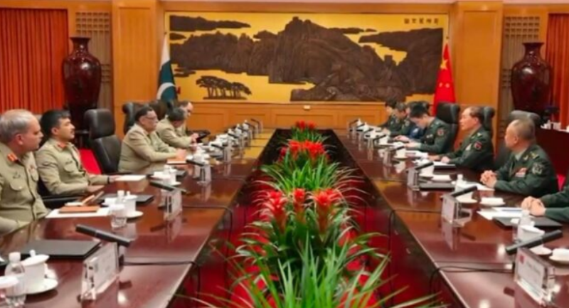 CJCSC calls on Chinese military leadership in separate meetings