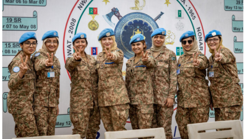 Two Pakistani female peacekeepers receive UN Gender Advocacy Award