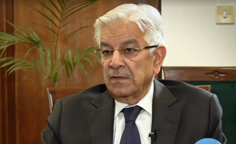 Khawaja Asif criticises PTI, says Pakistan's interests will be protected at any cost