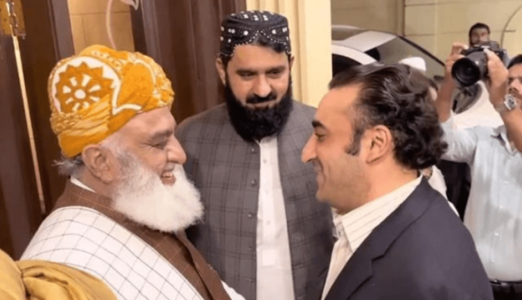 Maulana Fazlur Rehman, Bilawal discuss proposed constitutional amendments