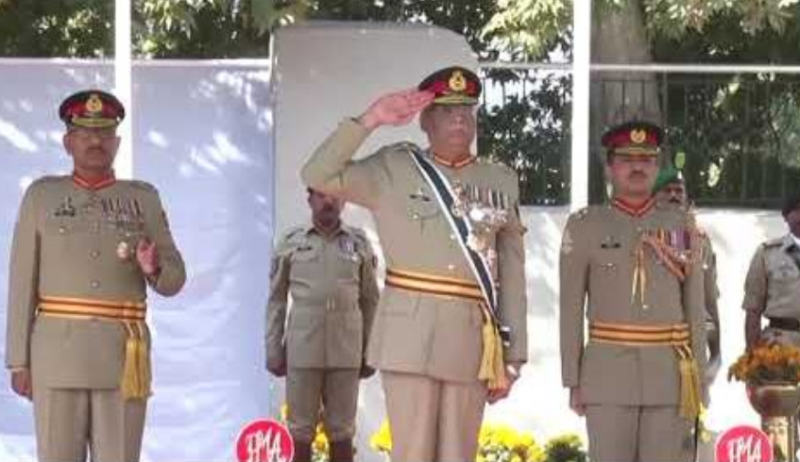 Passing out parade of various courses' cadets held at PMA Kakul