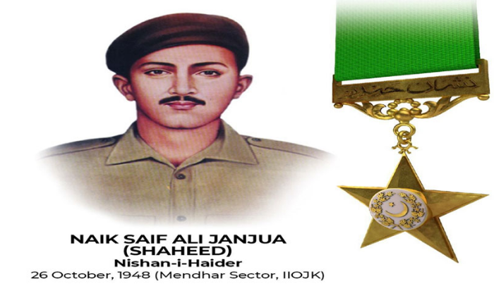 Naik Saif Ali Janjua remembered on his 76th martyrdom anniversary