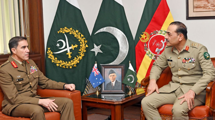 COAS Asim Munir, Australian army chief reiterate commitment to strengthen defence cooperation