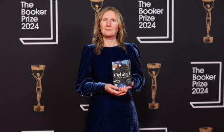 British writer Samantha Harvey's novel 'Orbital' wins Booker Prize for fiction