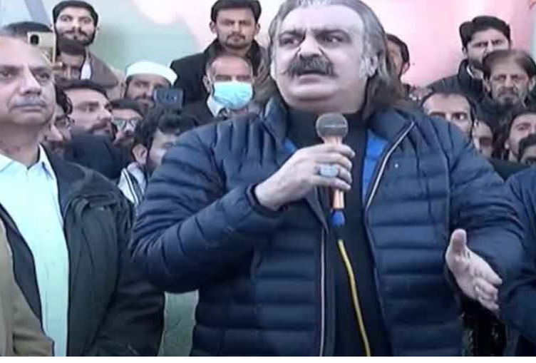 PTI sit-in 'still ongoing', only Imran Khan has authority to call it off, says Gandapur