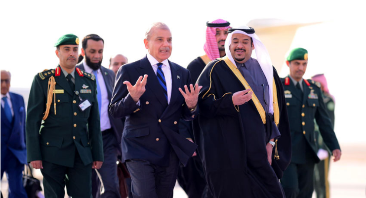 PM Shehbaz in Saudi Arabia to attend 'One Water Summit' in Riyadh