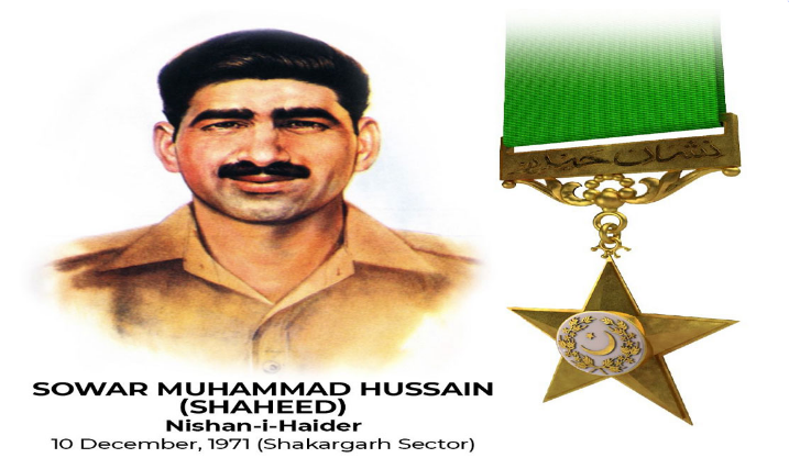 Nation pays tribute to Sowar Muhammad Hussain on 53rd martyrdom anniversary