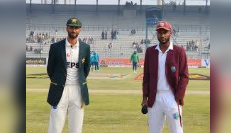 First Test: Pakistan win toss, bat first against West Indies